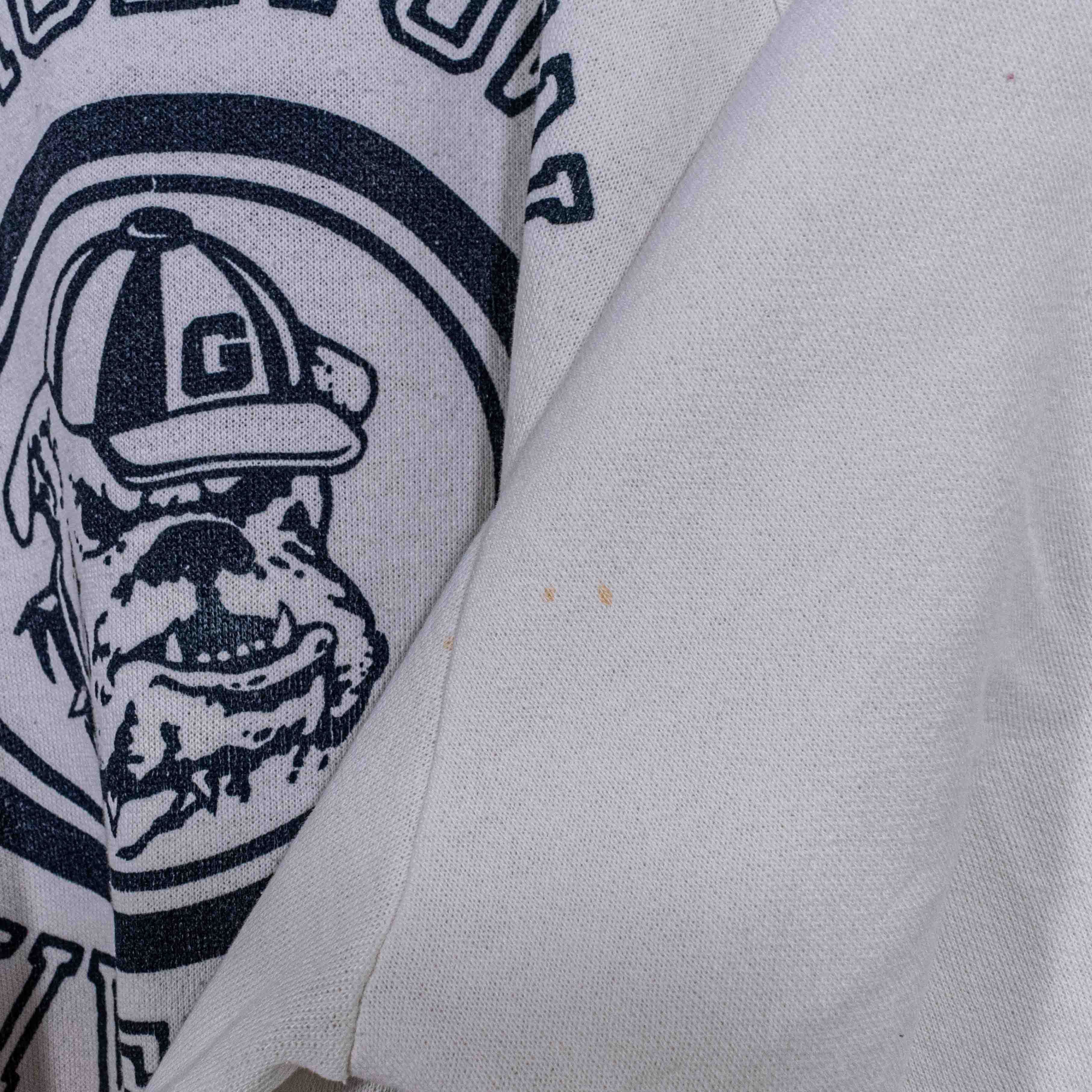 Vintage Vintage Georgetown Hoyas Sweatshirt XL Boxy Cropped Raglan Size US XL / EU 56 / 4 - 7 Thumbnail