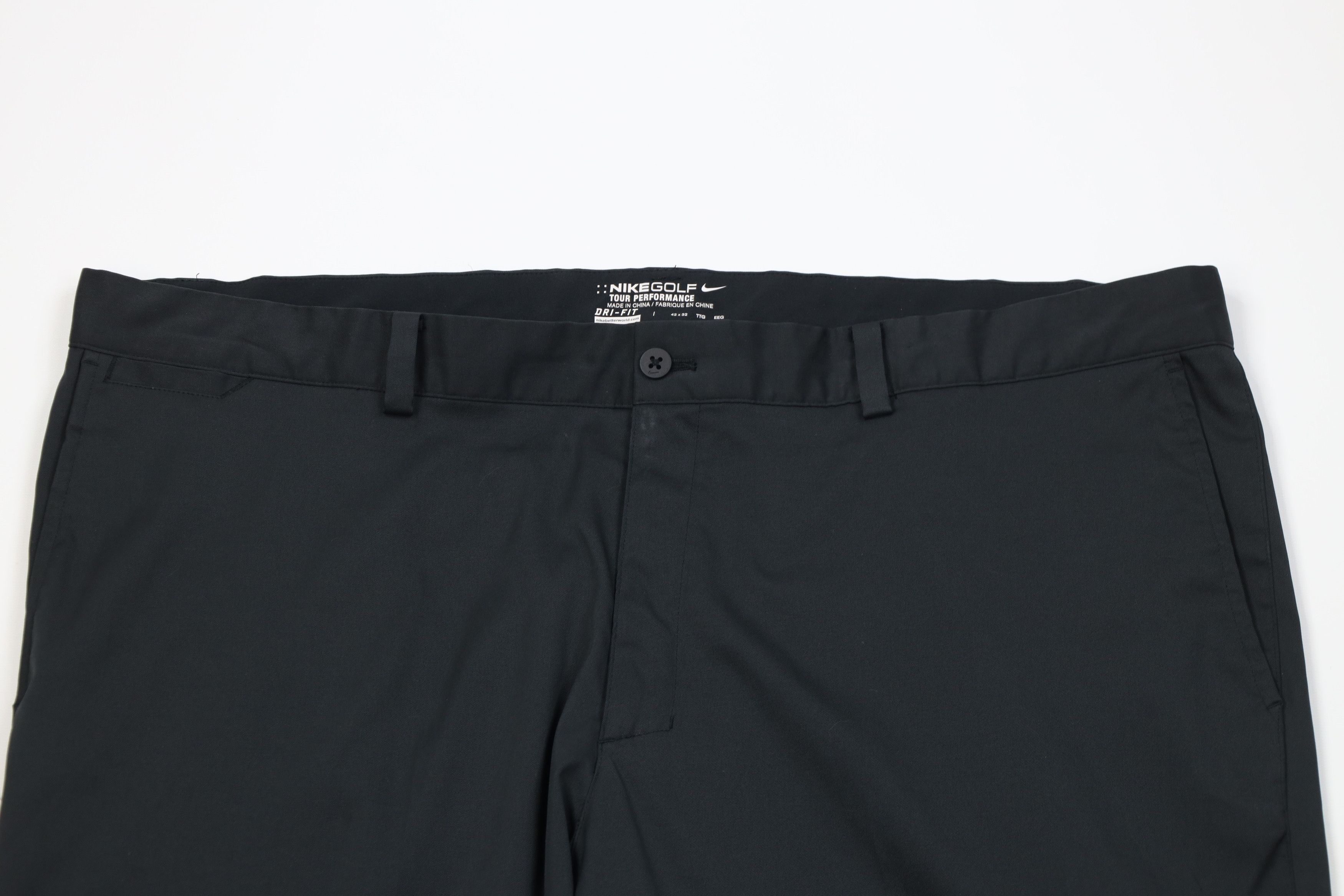 Nike Nike Golf Tech Golfing Wide Leg Chino Pants Trousers Black Size US 42 / EU 58 - 2 Thumbnail