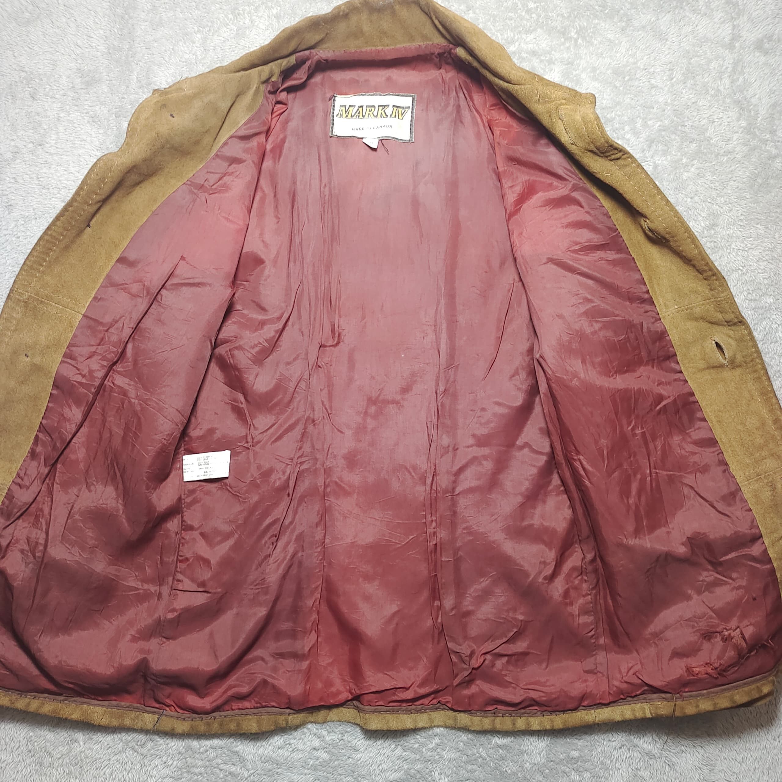 Genuine Leather VINTAGE 70'S MARK IV LINED LEATHER JACKET SIZE 36 Size US XXS / EU 40 - 10 Thumbnail