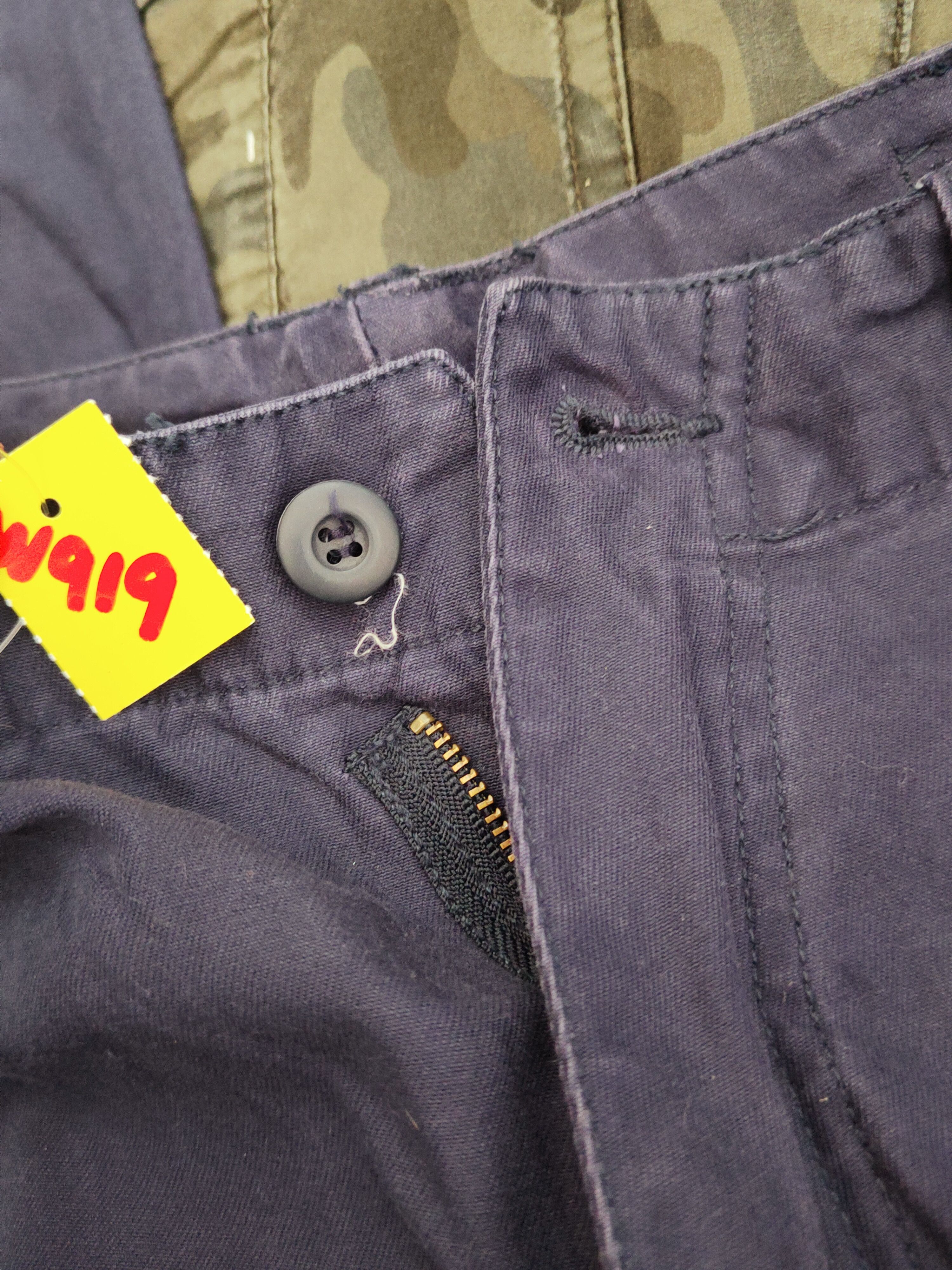 Japanese Brand Body Wave Navy Multipocket Tactical Cargo Pants #W919 Size US 28 / EU 44 - 14 Thumbnail