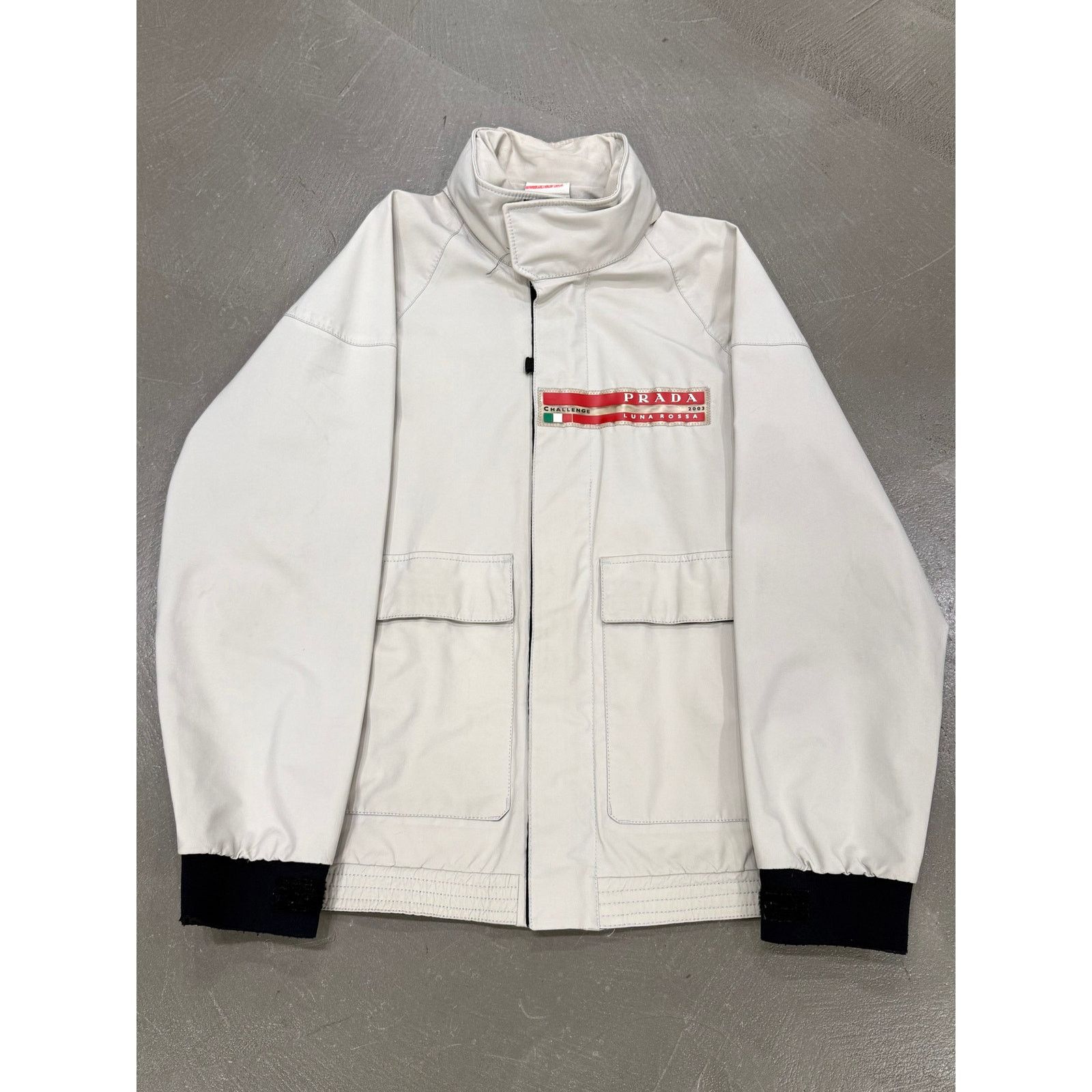 Prada × Vintage 2003 - Luna Rossa Racing Jacket | Grailed
