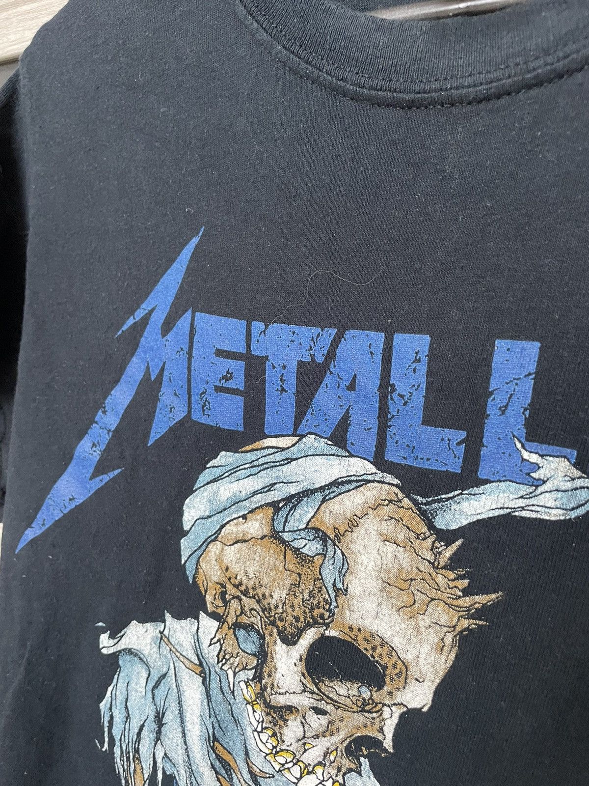 Band Tees Vintage Metallica Justice Tour Tee Band 90s Rock Black Size US S / EU 44-46 / 1 - 4 Thumbnail