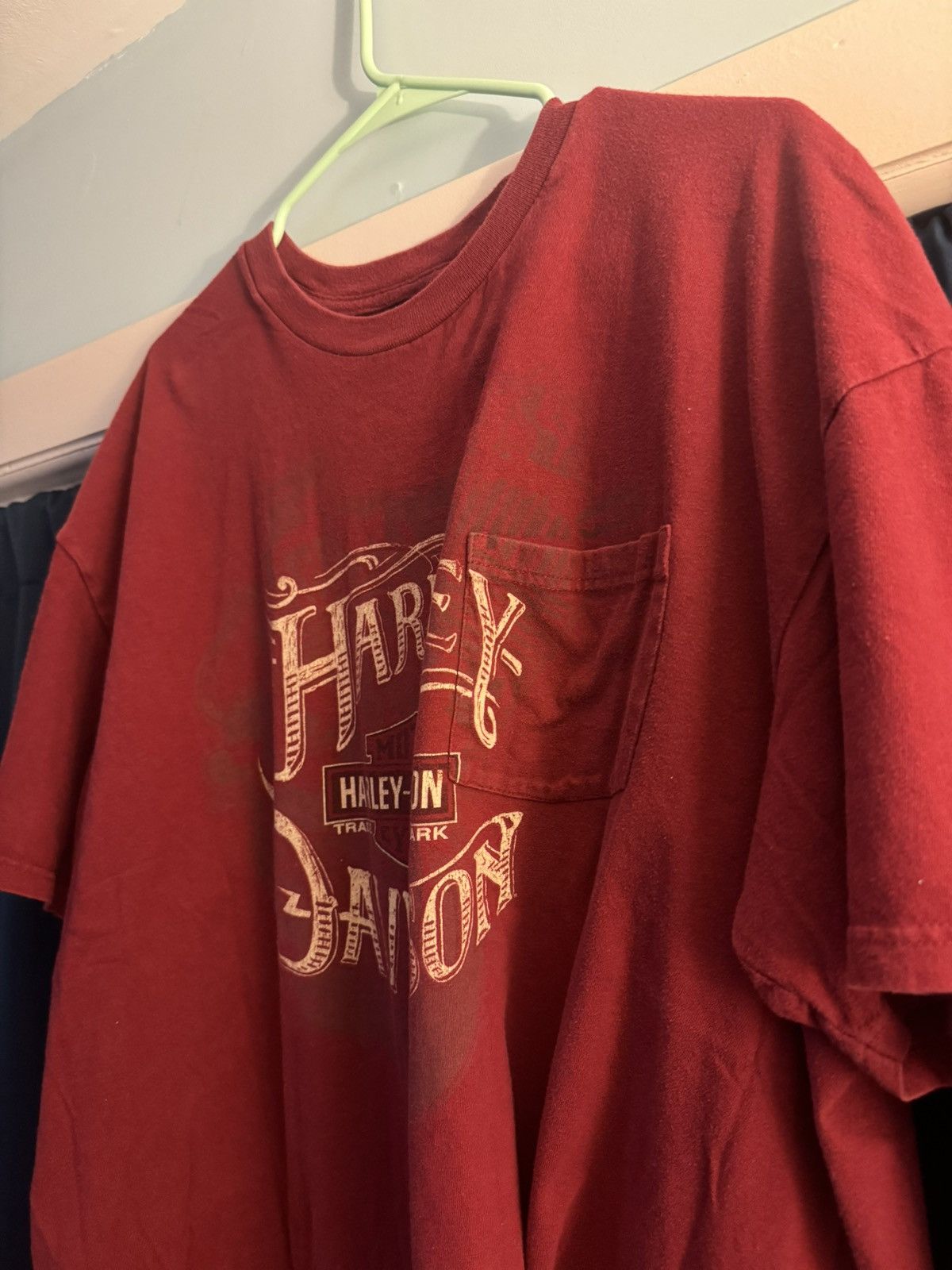 Harley Davidson × Vintage Vintage Harley Pocket Tee Size US L / EU 52-54 / 3 - 3 Thumbnail