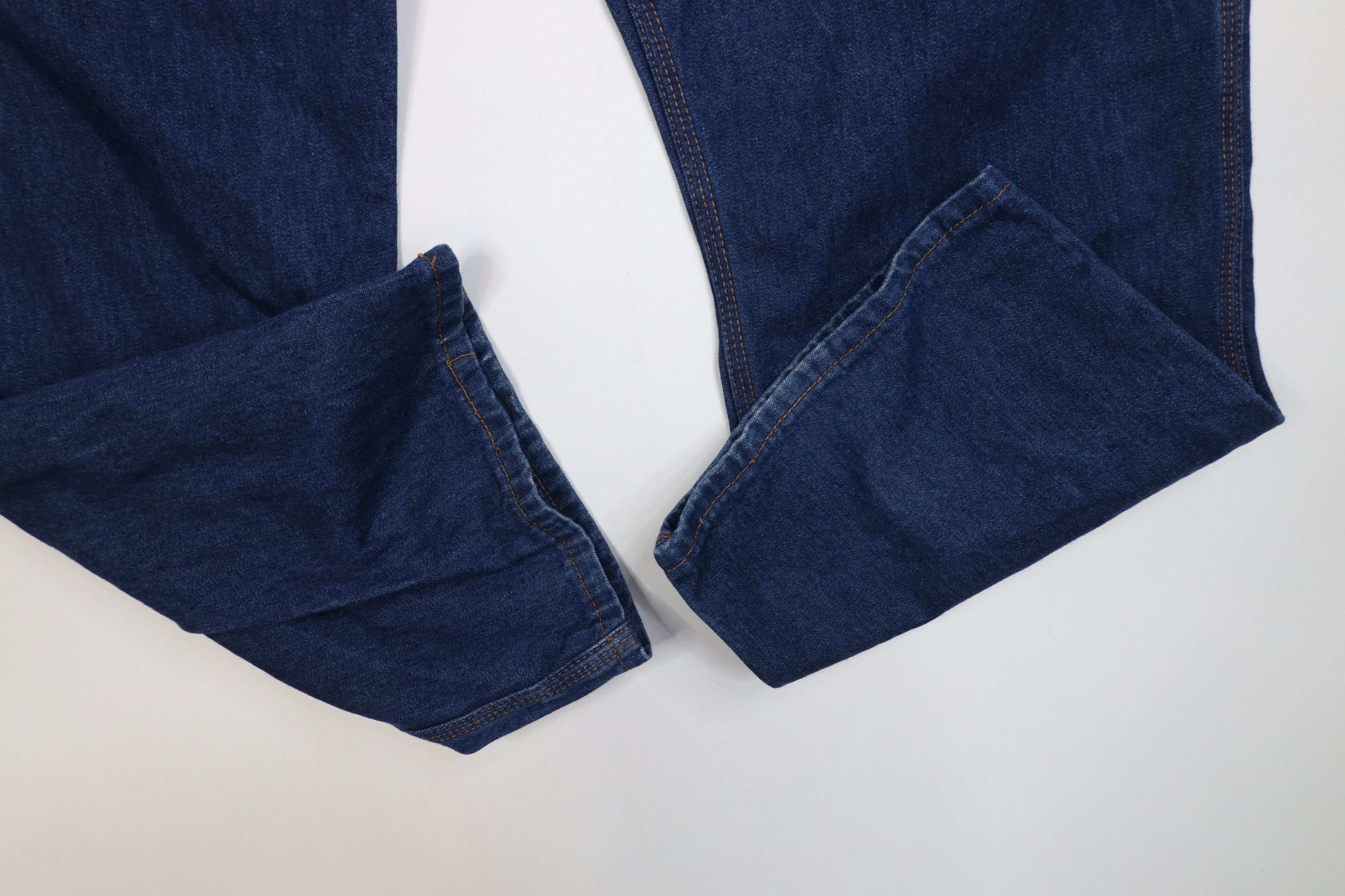 Vintage Vintage 90s Streetwear Wide Leg Dungaree Denim Jeans USA Size US 40 / EU 56 - 5 Thumbnail