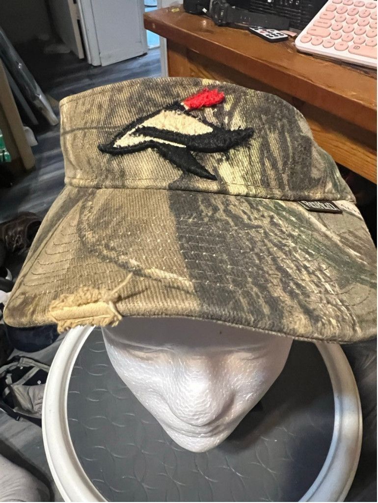 Redhead Men's RedHead Camo Woodpecker Visor One Size Red Accent Size ONE SIZE - 1 Thumbnail