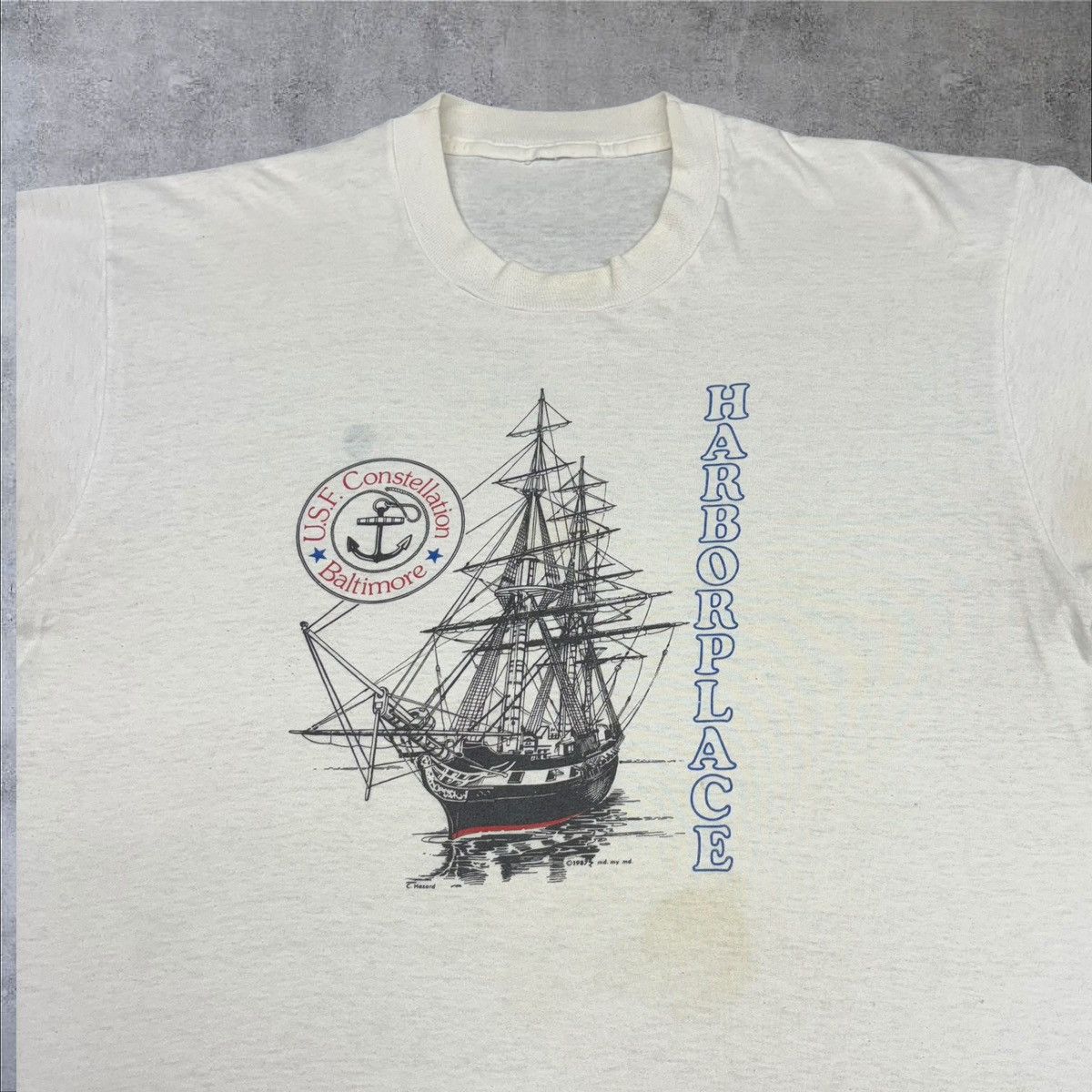 Vintage 1980s Vintage Graphic Shirt Size US L / EU 52-54 / 3 - 2 Thumbnail