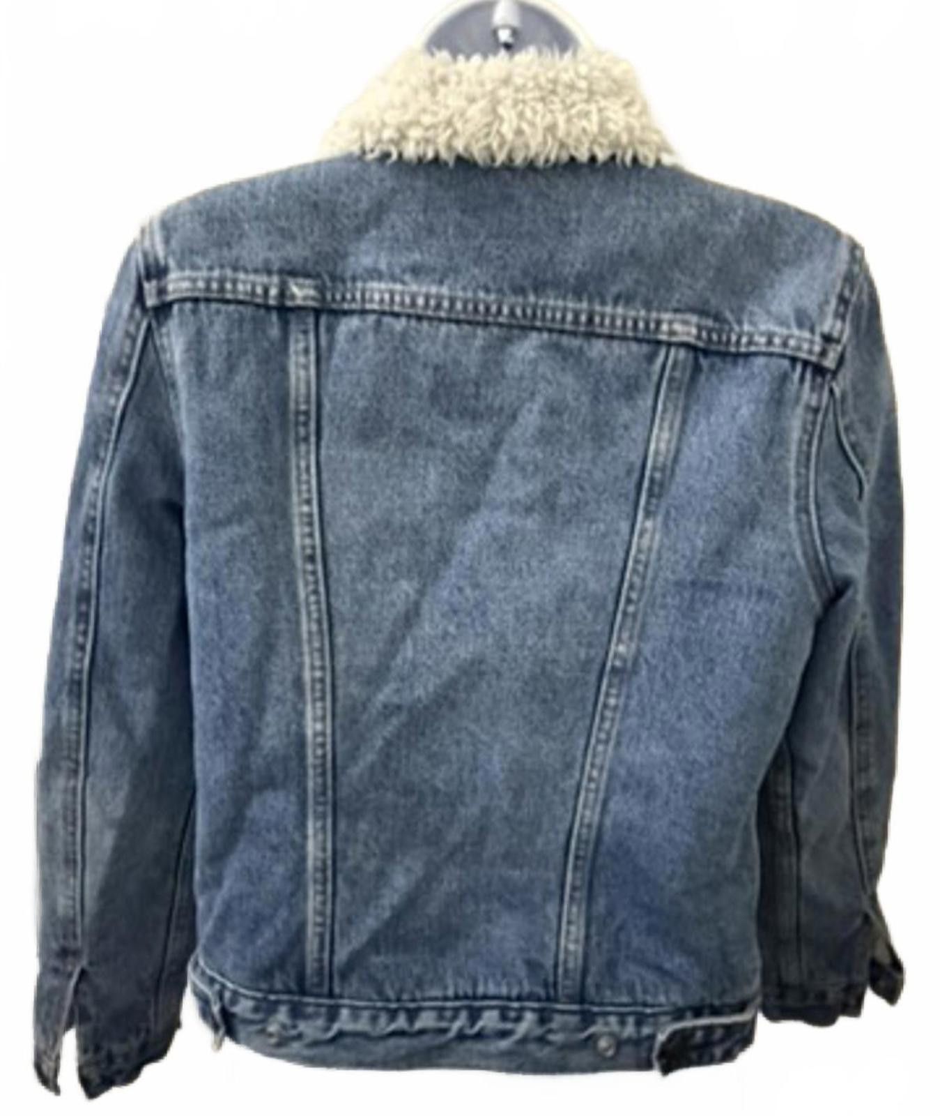 Other LEVI'S Classic Sherpa Jean Jacket in Denim Blue (SMALL) Size S / US 4 / IT 40 - 4 Thumbnail