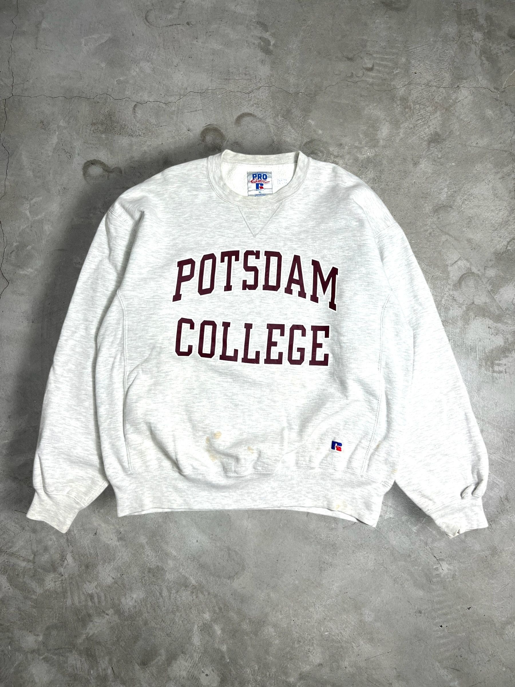 Russell Athletic VTG Russell Pro Cotton Postdam Col. Sweatshirt (XL) JKA114 Size US XL / EU 56 / 4 - 1 Thumbnail