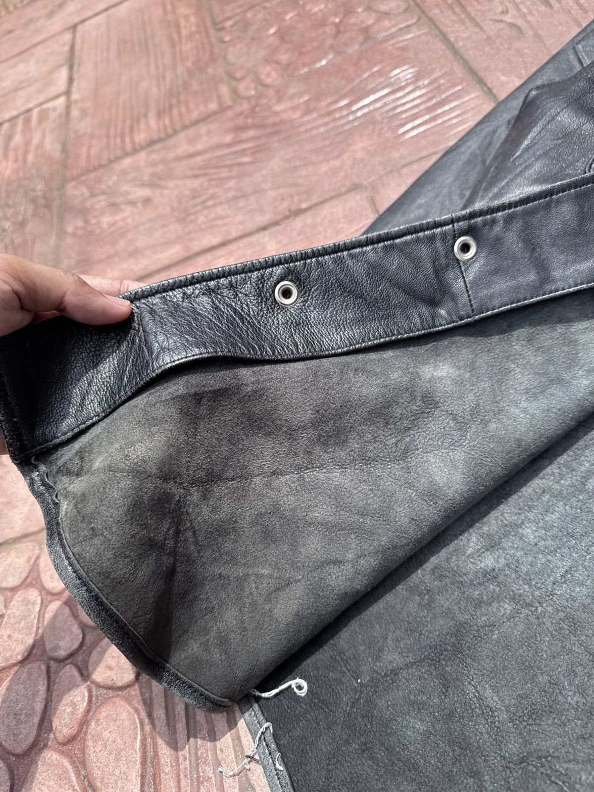 Genuine Leather Vintage UNBRAND Genuine Leather Button Ups Shirt Size US M / EU 48-50 / 2 - 9 Thumbnail