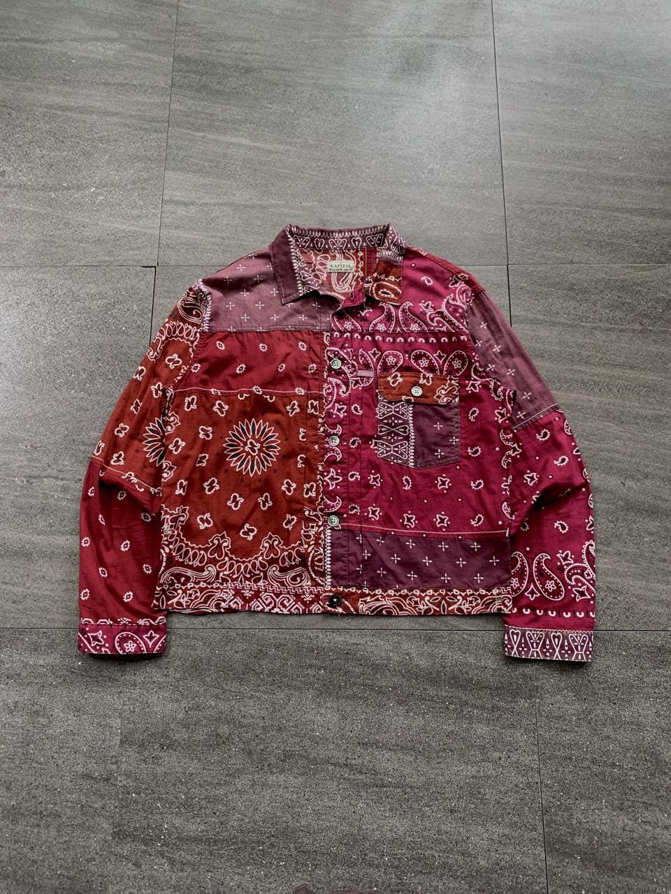 Kapital Kountry FREE TAX! Bandana Patchwork Light Jacket Size US XL / EU 56 / 4 - 1 Thumbnail