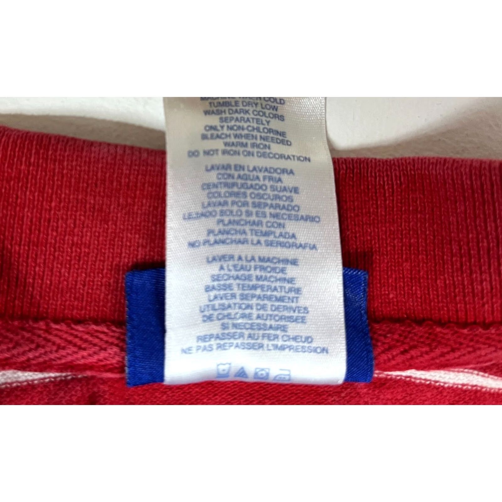 Reebok VINTAGE Reebok Classic Polo Shirt Striped XL Men’s Shirt Polo Red 100% Cotton Embroidered Logo 90s Sports Size US XL / EU 56 / 4 - 7 Thumbnail