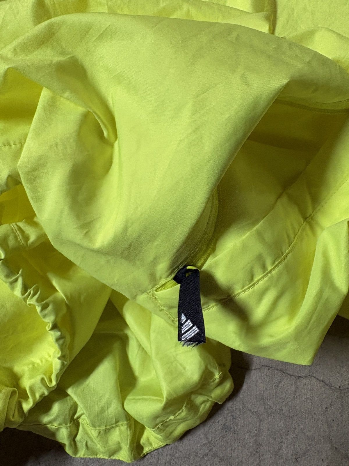 Adidas Vintage 90s Adidas Pullover Windbreaker Jacket Void Yellow Size US XL / EU 56 / 4 - 3 Thumbnail