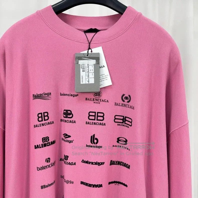 Balenciaga Balenciaga Logo Print Sweatshirt. Size US M / EU 48-50 / 2 - 3 Thumbnail