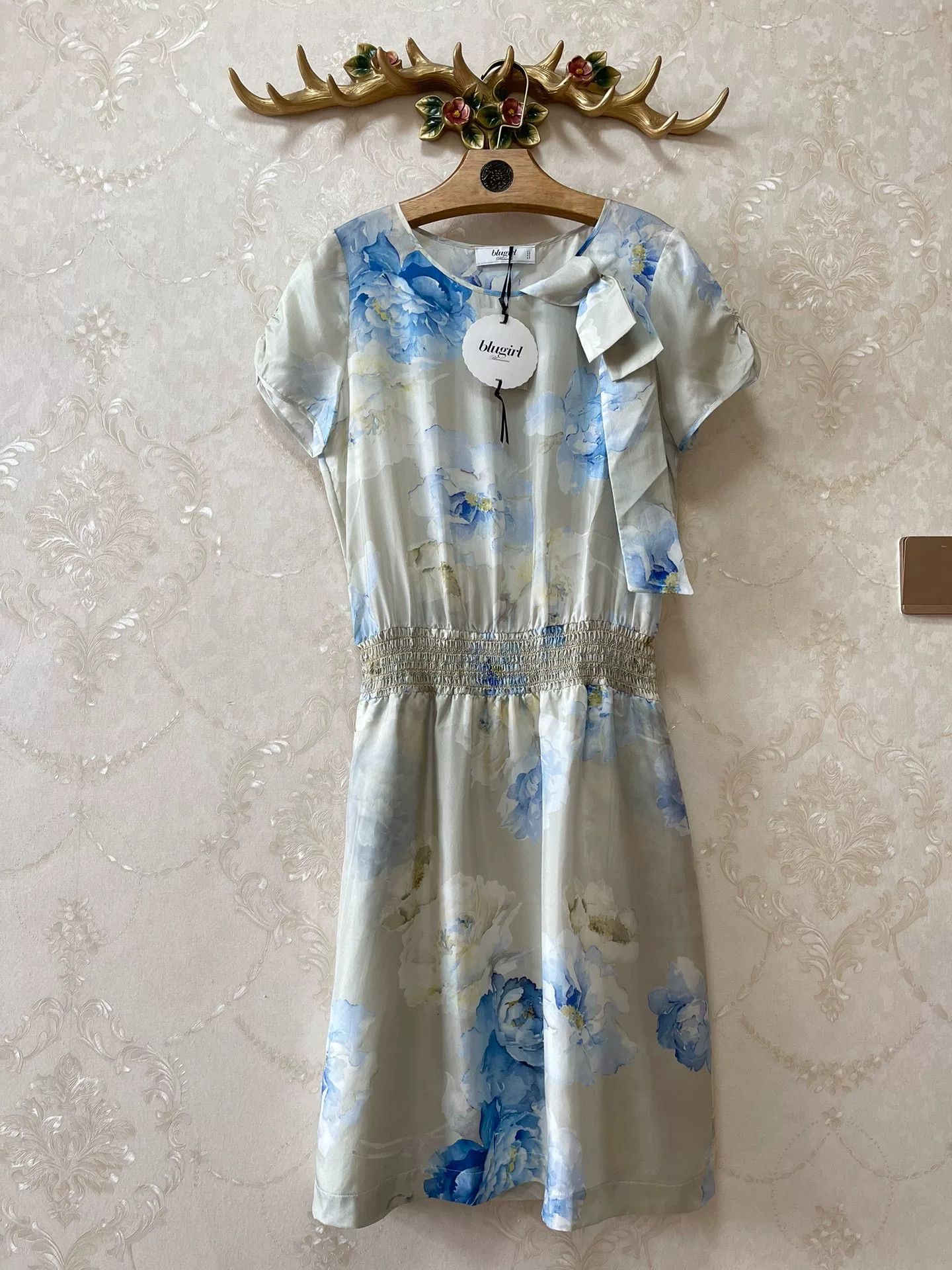 Other Blugirl New Runway Silk Dress Size M / US 6-8 / IT 42-44 - 1 Thumbnail