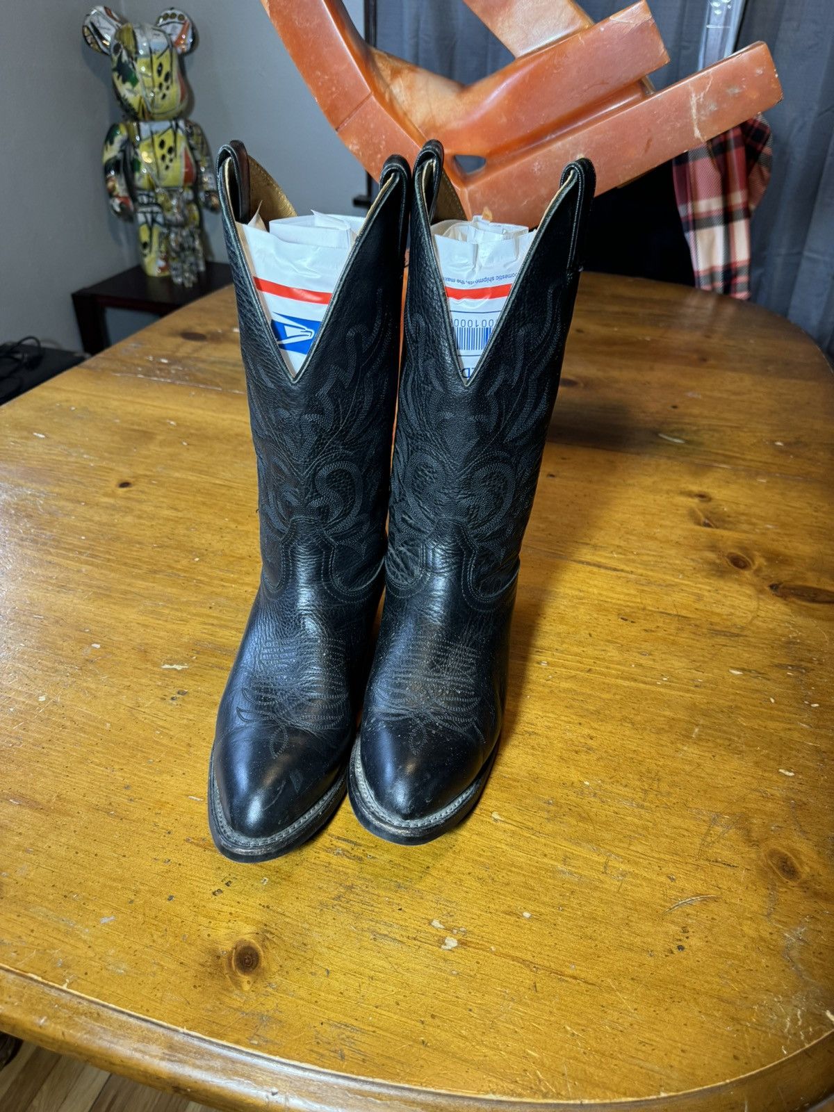 Vintage Vintage Boulet Cowboy Boots Sz 8.5 E Size US 8.5 / EU 41-42 - 4 Thumbnail