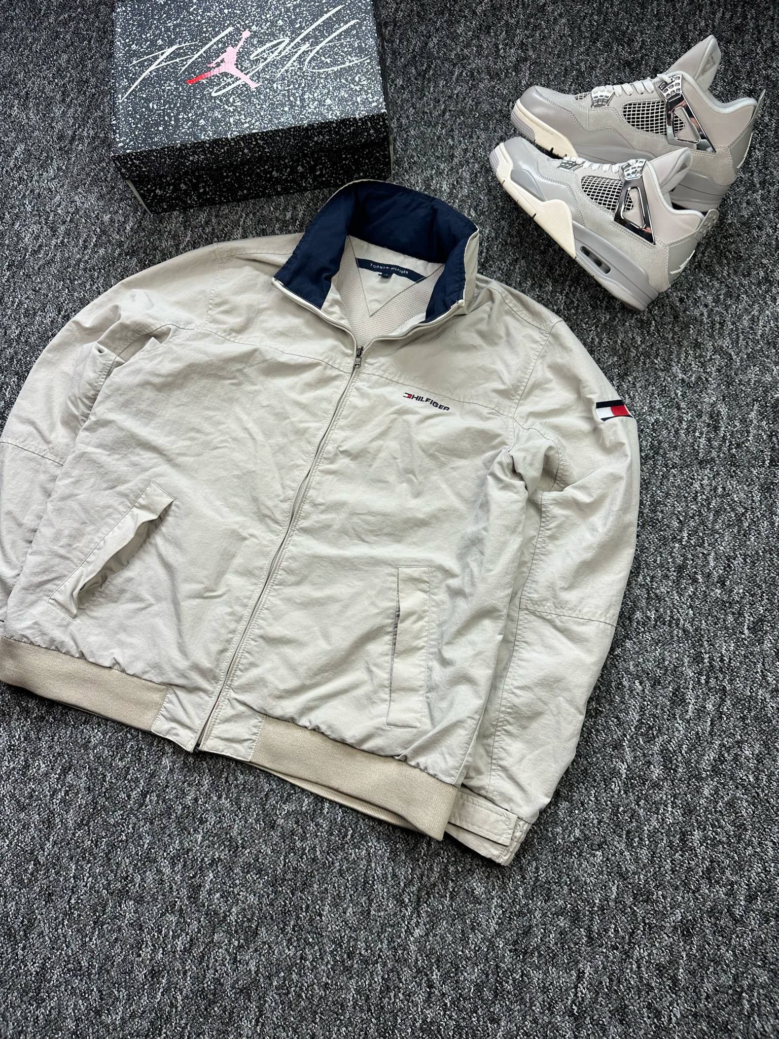 Japanese Brand × Tommy Hilfiger × Vintage Vintage light jacket Tommy Hilfiger Logo logo classic basic Size US L / EU 52-54 / 3 - 2 Thumbnail