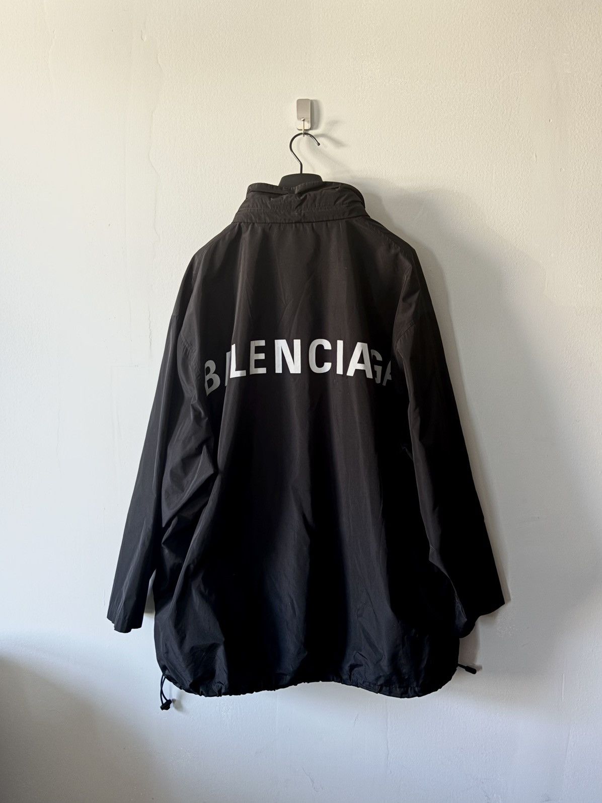 Balenciaga Balenciaga Nylon Windbreaker Jacket Size US S / EU 44-46 / 1 - 13 Thumbnail