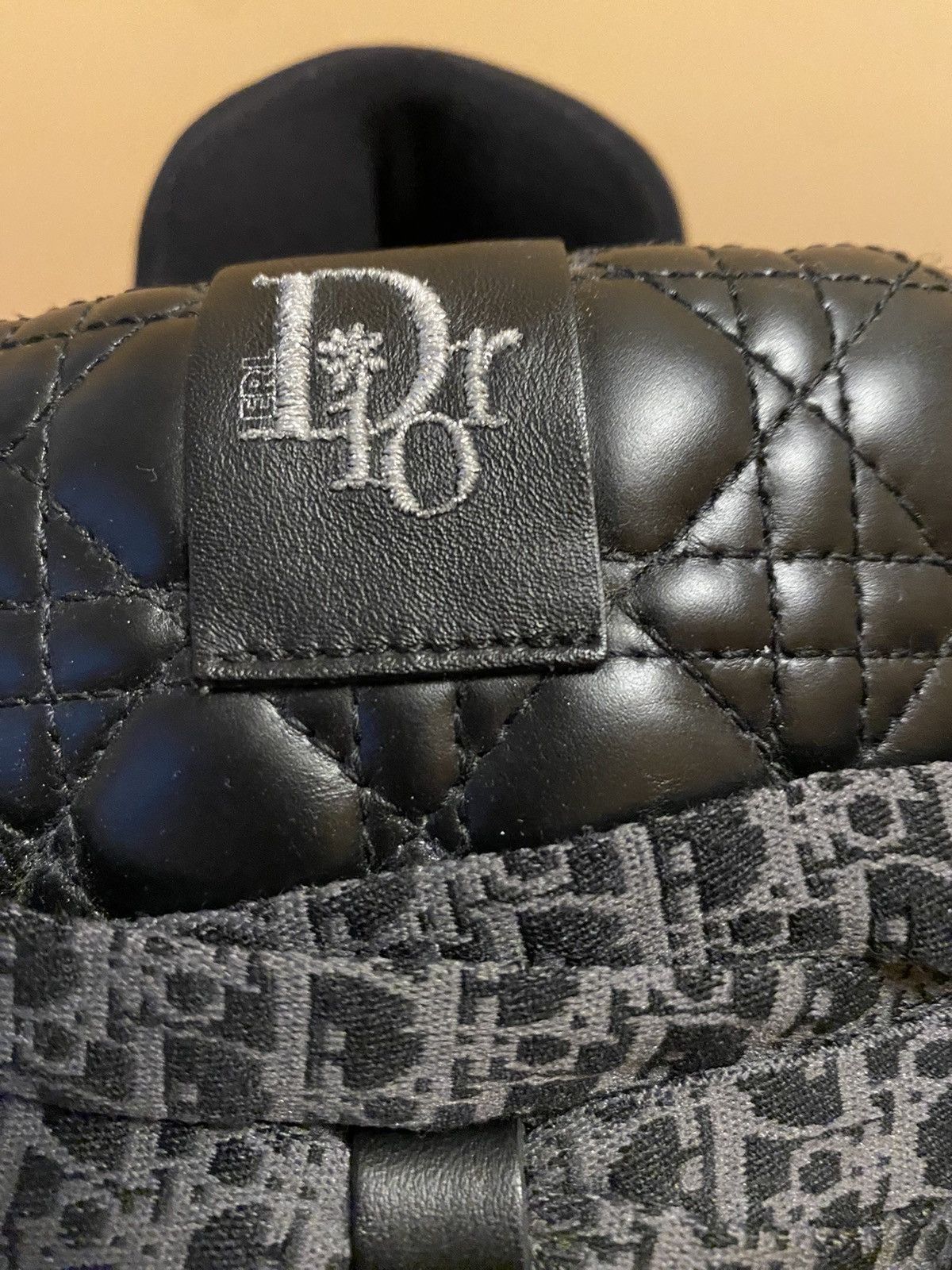 Dior Dior ERL B9S Black Quilted Cannage Calfskin Size US 10 / EU 43 - 9 Thumbnail