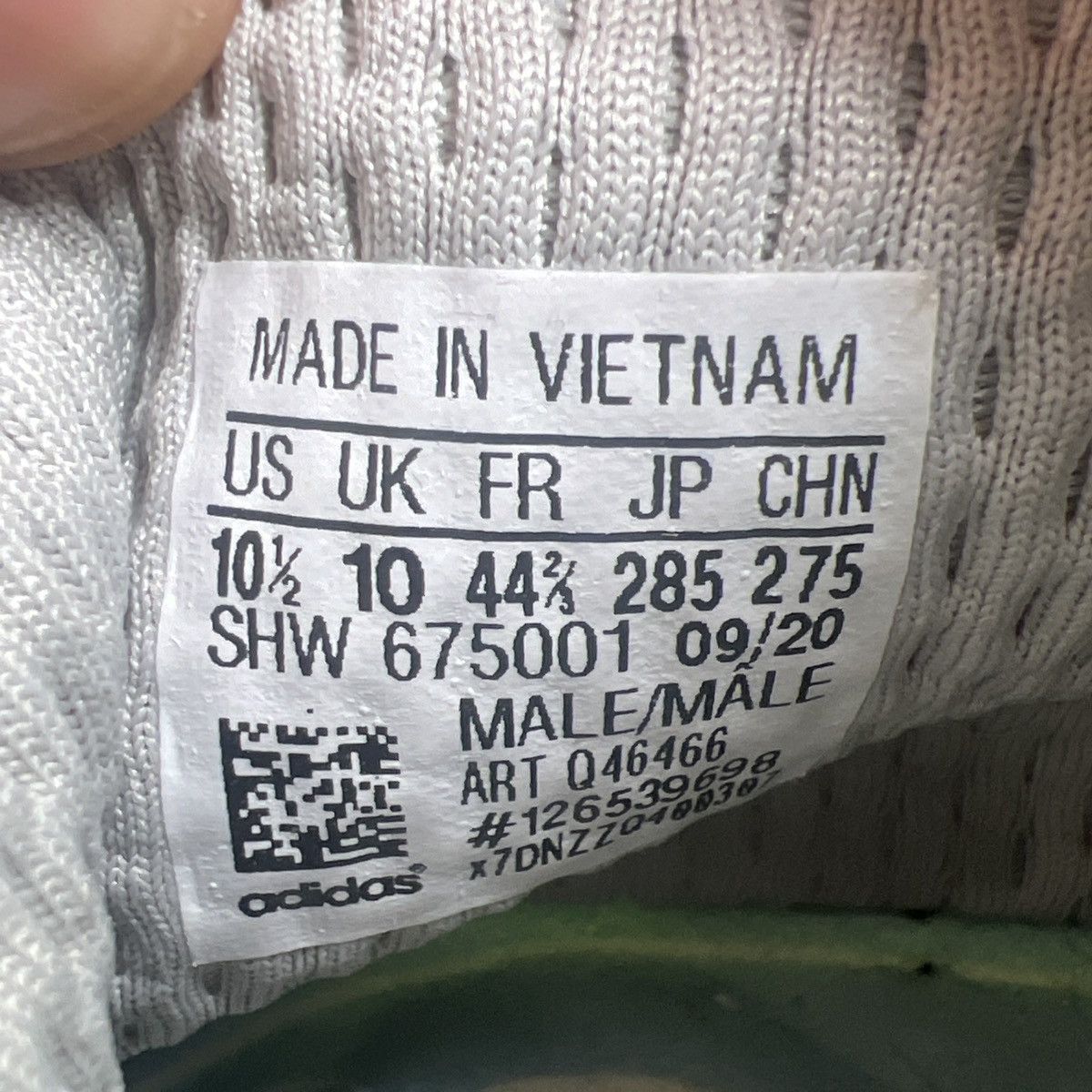 Adidas Pharrell x NMD human race dash green Size US 10.5 / EU 43-44 - 9 Thumbnail