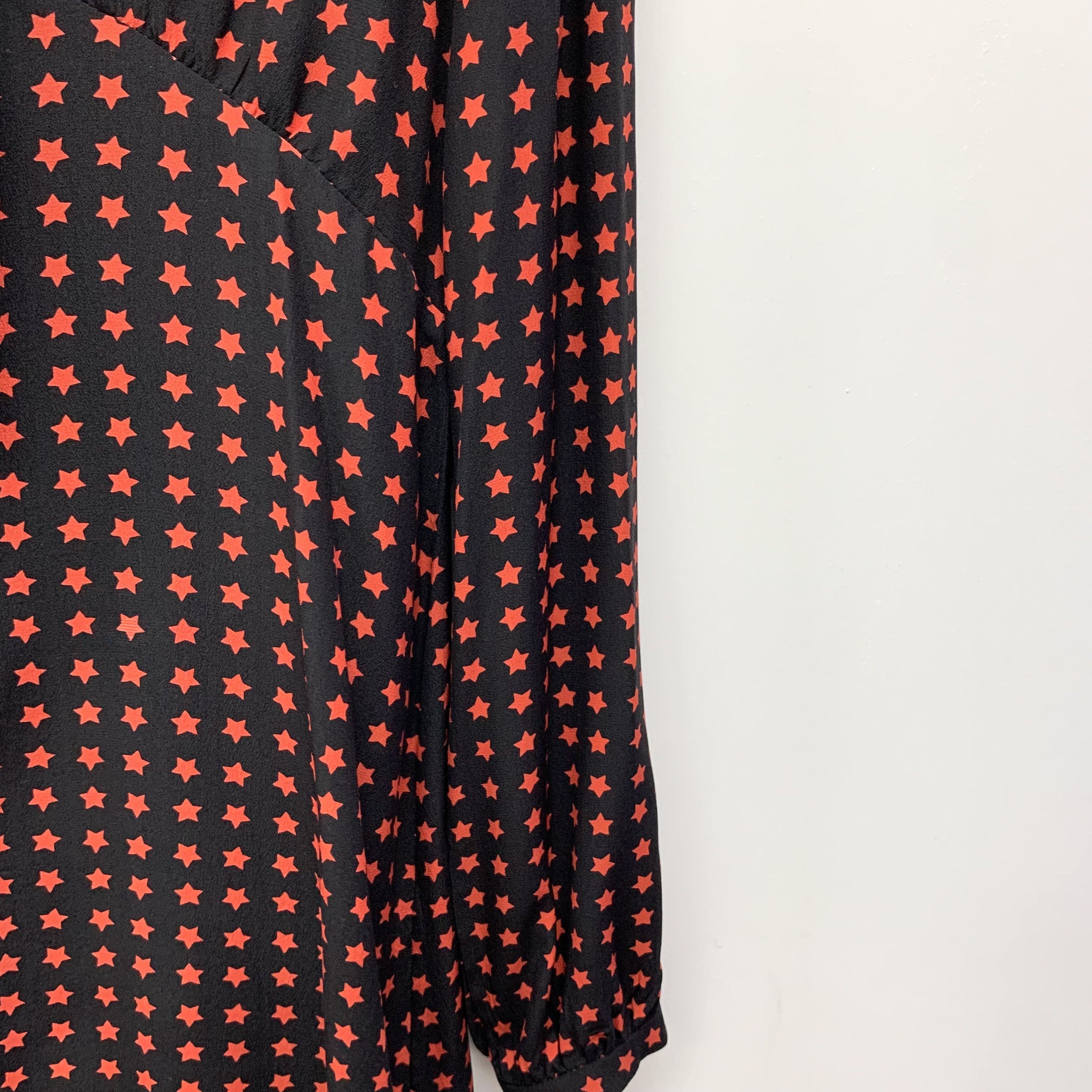 Saint Laurent Paris Saint Laurent Shirt Dress –Colorblock Silk (Size 36) Size XS / US 0-2 / IT 36-38 - 6 Thumbnail