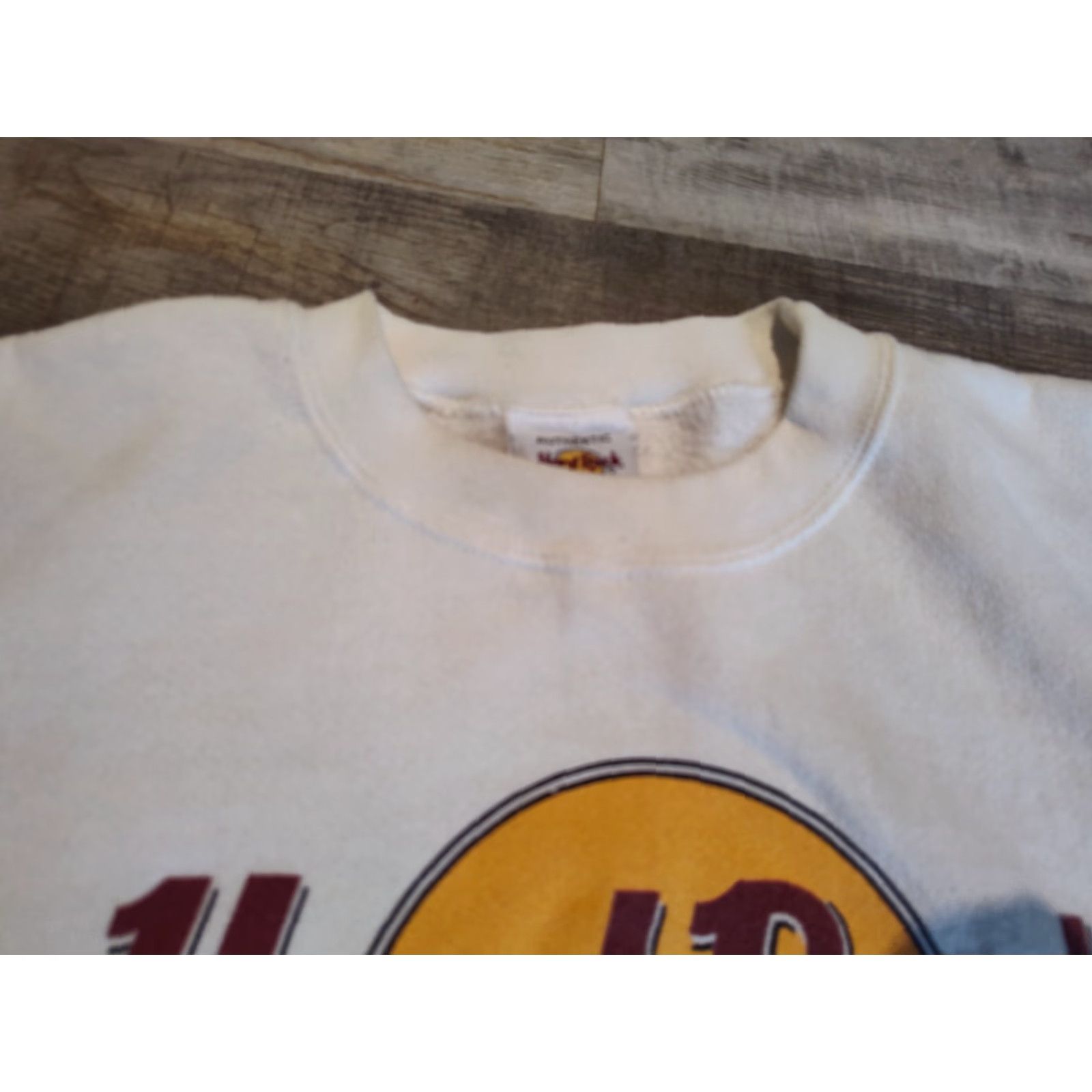 Hard Rock Cafe Vintage Hard Rock Cafe Atlanta Crewneck Sweatshirt White Large Made In USA Size US L / EU 52-54 / 3 - 6 Thumbnail