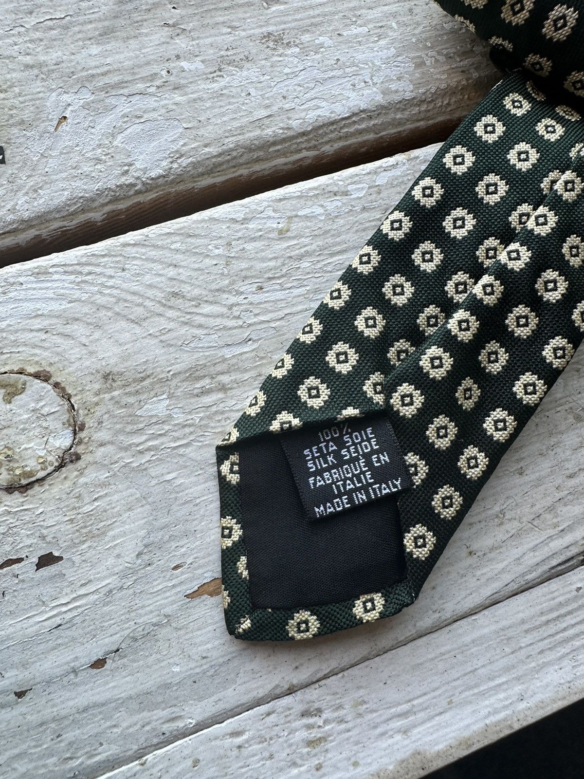 Designer × Hugo Boss 🚨RARE Hugo Boss Tie old money style Blue luxury monogram Size ONE SIZE - 8 Thumbnail