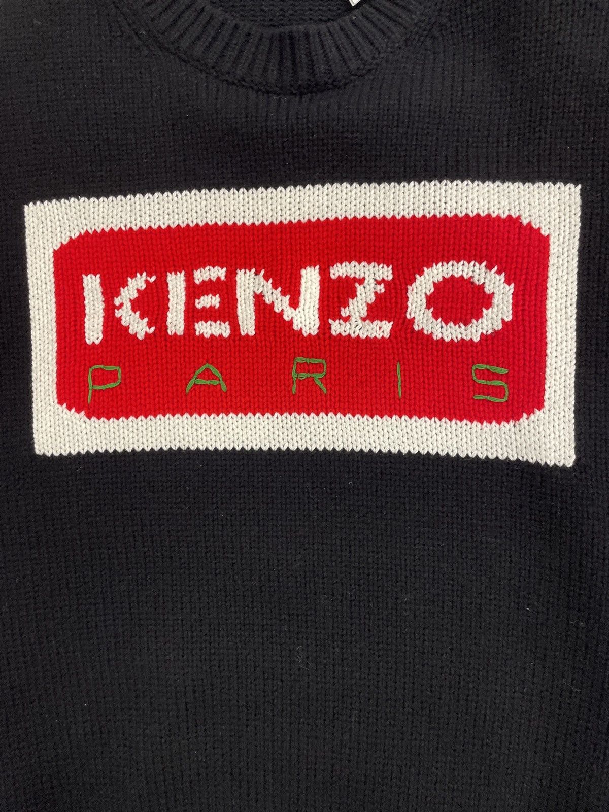 Kenzo Kenzo Tricolor Paris Jumper Size Large Size US L / EU 52-54 / 3 - 2 Thumbnail