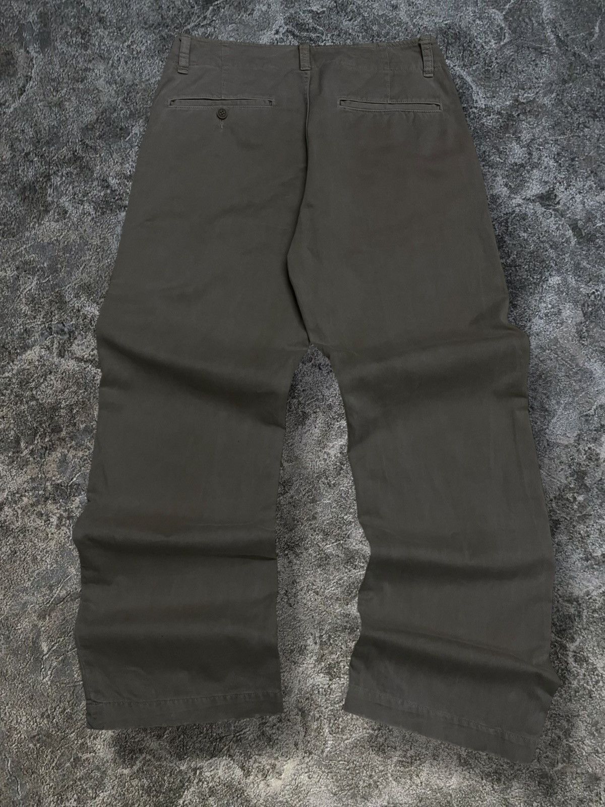 Japanese Brand Vintage Japan 90’s Purple & Yellow Distressed Carpenter Pant Size US 32 / EU 48 - 8 Thumbnail