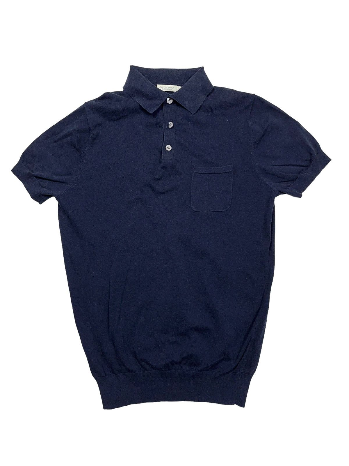 Suitsupply Suitsupply Knitted Pure Cotton Polo Shirt | Grailed