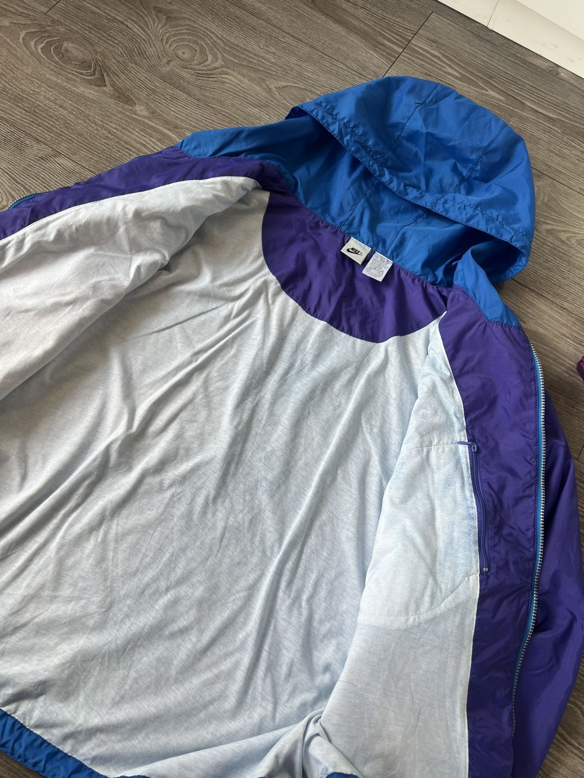 Nike ‼️VINTAGE NIKE 80s BIG LOGO ARCHIVAL WINDBREAKER JACKET‼️ Size US XL / EU 56 / 4 - 15 Thumbnail