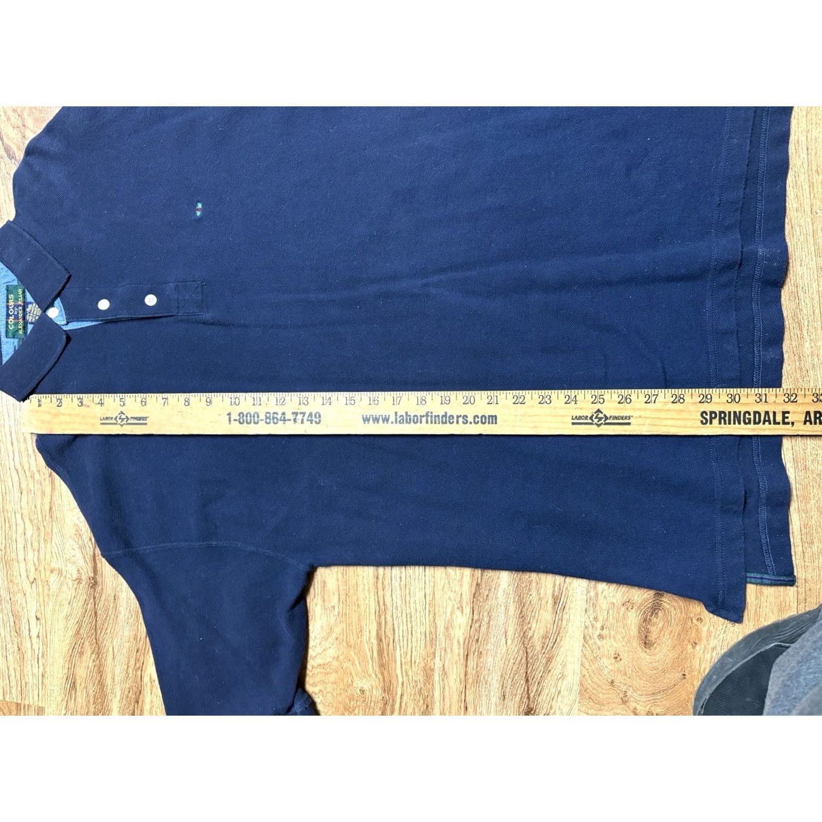 Alexander Julian VINTAGE Alexander Julian Colours Polo Shirt Men's Large Blue Embroidered 90s Size US L / EU 52-54 / 3 - 3 Thumbnail