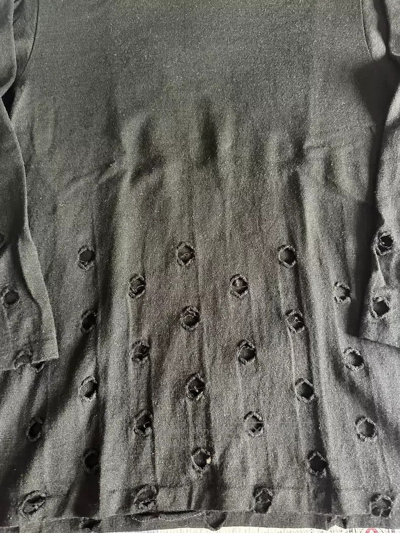 Y's Y's Wool destroyed high collar and long sleeves Size US M / EU 48-50 / 2 - 2 Thumbnail