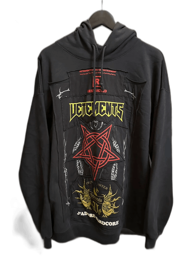 Vetements Vetements Graphic Hoodie with Unique Design Size US XS / EU 42 / 0 - 1 Thumbnail