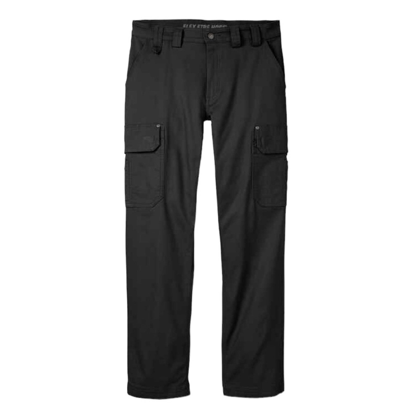 Duluth Mens Flex Fire Hose Cargo Work Pant Black 44 x 34 NWT