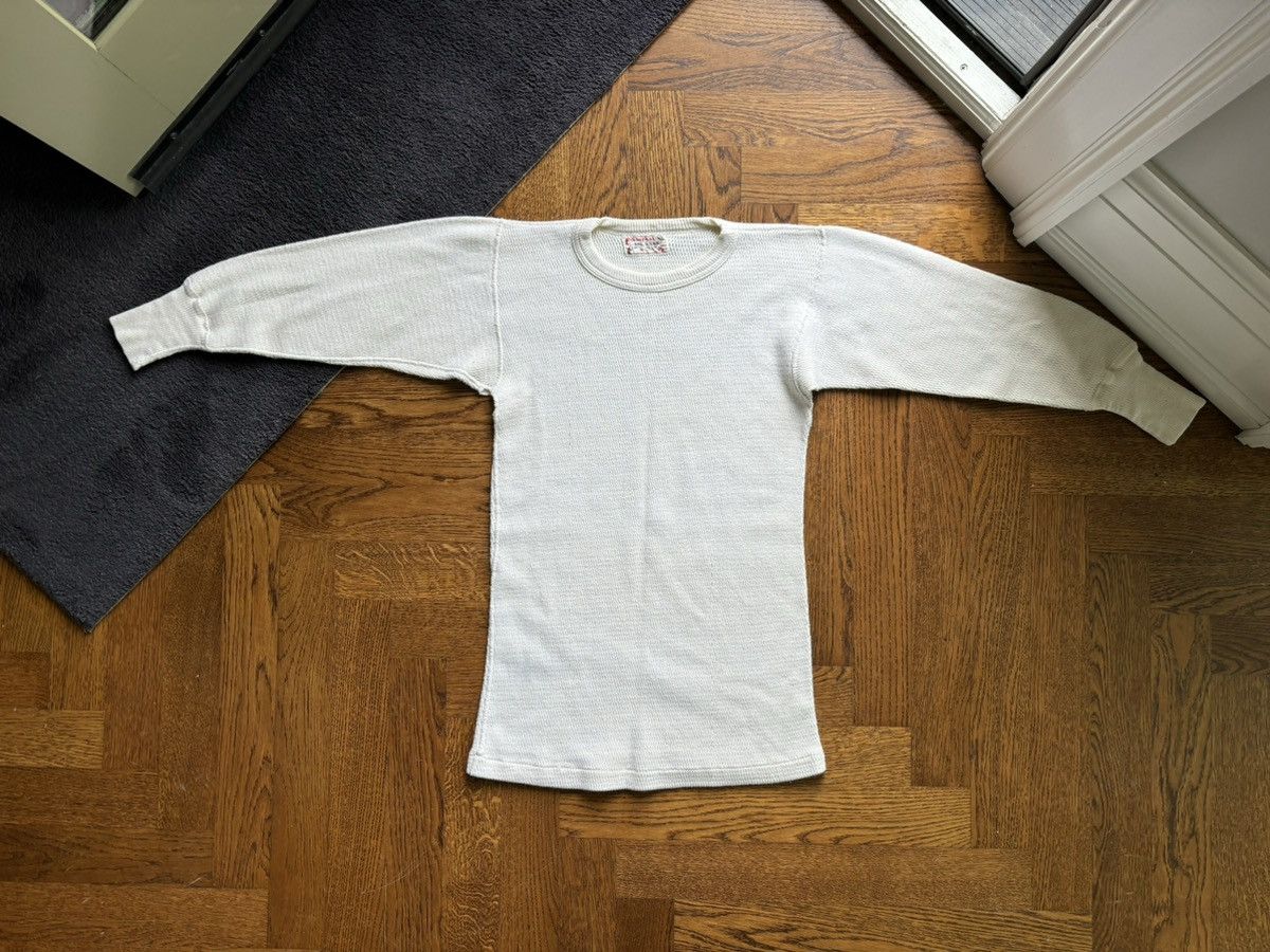 Vintage 1950s Thermal Longsleeve True Vintage Utica Duxbak 1940s Men Size US S / EU 44-46 / 1 - 13 Thumbnail