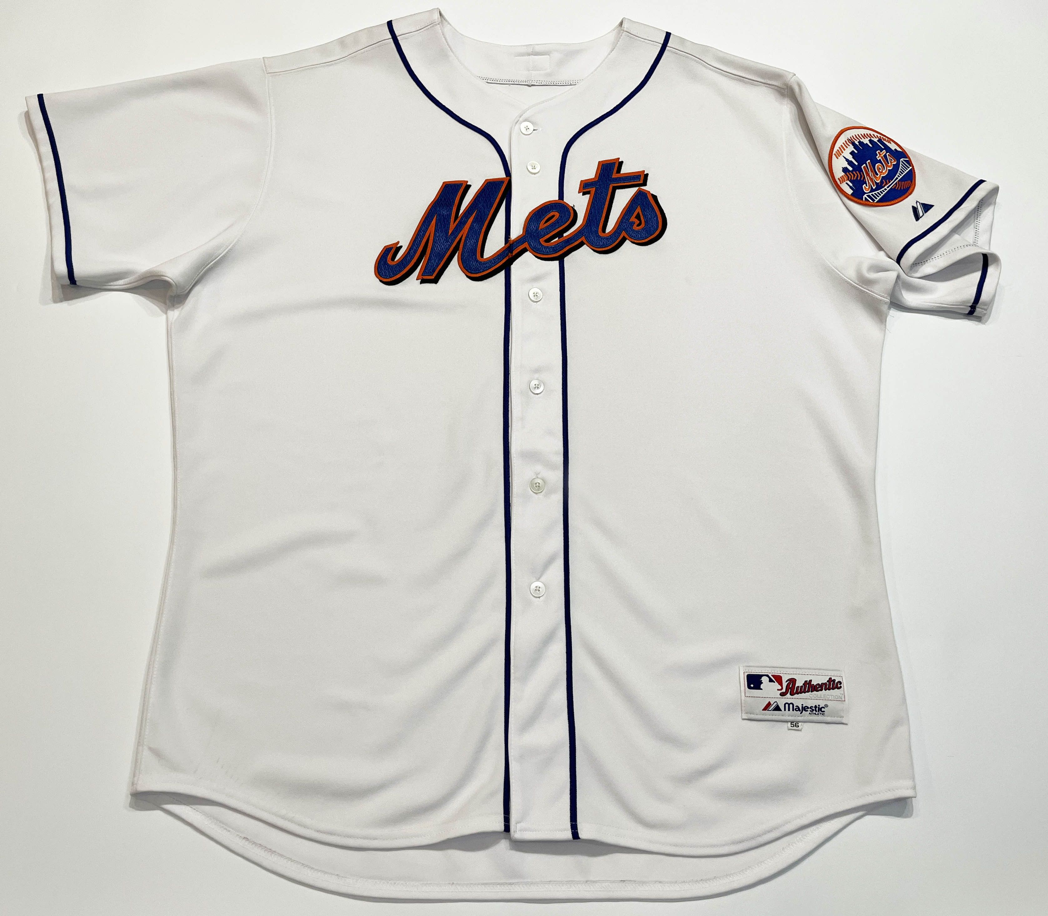 Majestic Majestic Authentic MLB New York Mets Baseball Jersey Size US XXL / EU 58 / 5 - 1 Thumbnail