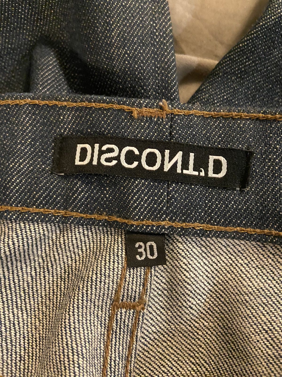 Vintage Discontd indigo selvedge baggy denim Size US 32 / EU 48 - 7 Thumbnail