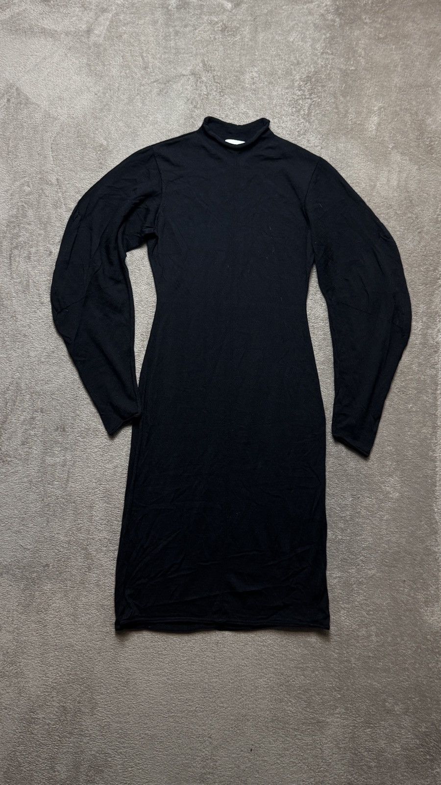 Japanese Brand Archive Rick Owens Yohji Yamamoto Margiela Style Wool Dress Size XS / US 0-2 / IT 36-38 - 1 Thumbnail