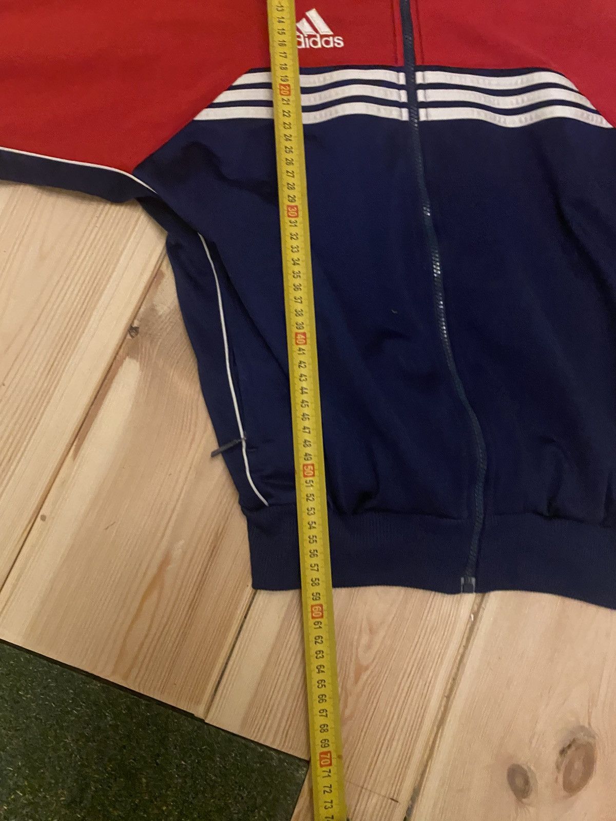 Adidas × Vintage Vintage adidas blue red white sportjacket Size US XS / EU 42 / 0 - 5 Thumbnail