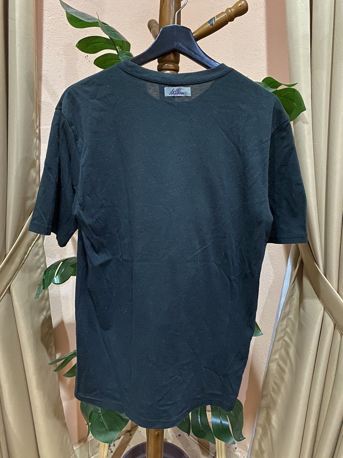 Lad Musician Lad Musician Black Graphic TShirt with Dove and Snake Design Size US M / EU 48-50 / 2 - 5 Thumbnail