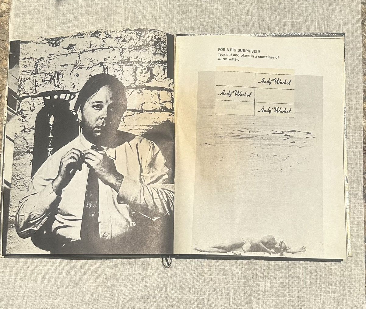 Andy Warhol Andy Worhal’s Index Book Velvet Underground Art 1st edition Size ONE SIZE - 12 Thumbnail
