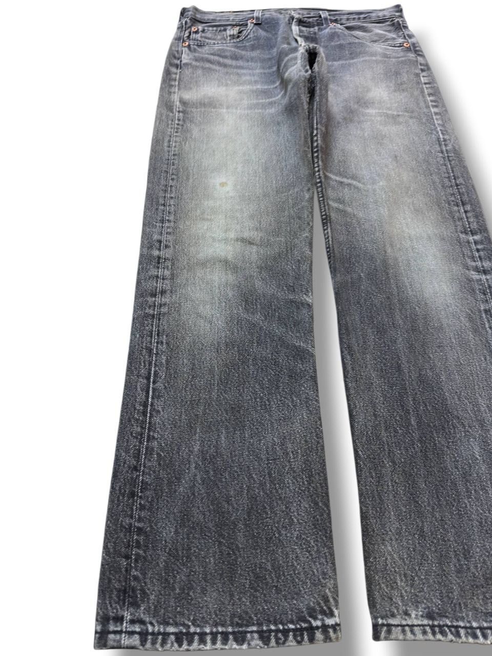 Levi's Vintage Clothing Vintage Levi’s 501 Faded Grunge Whiskers Denim Size US 30 / EU 46 - 3 Thumbnail