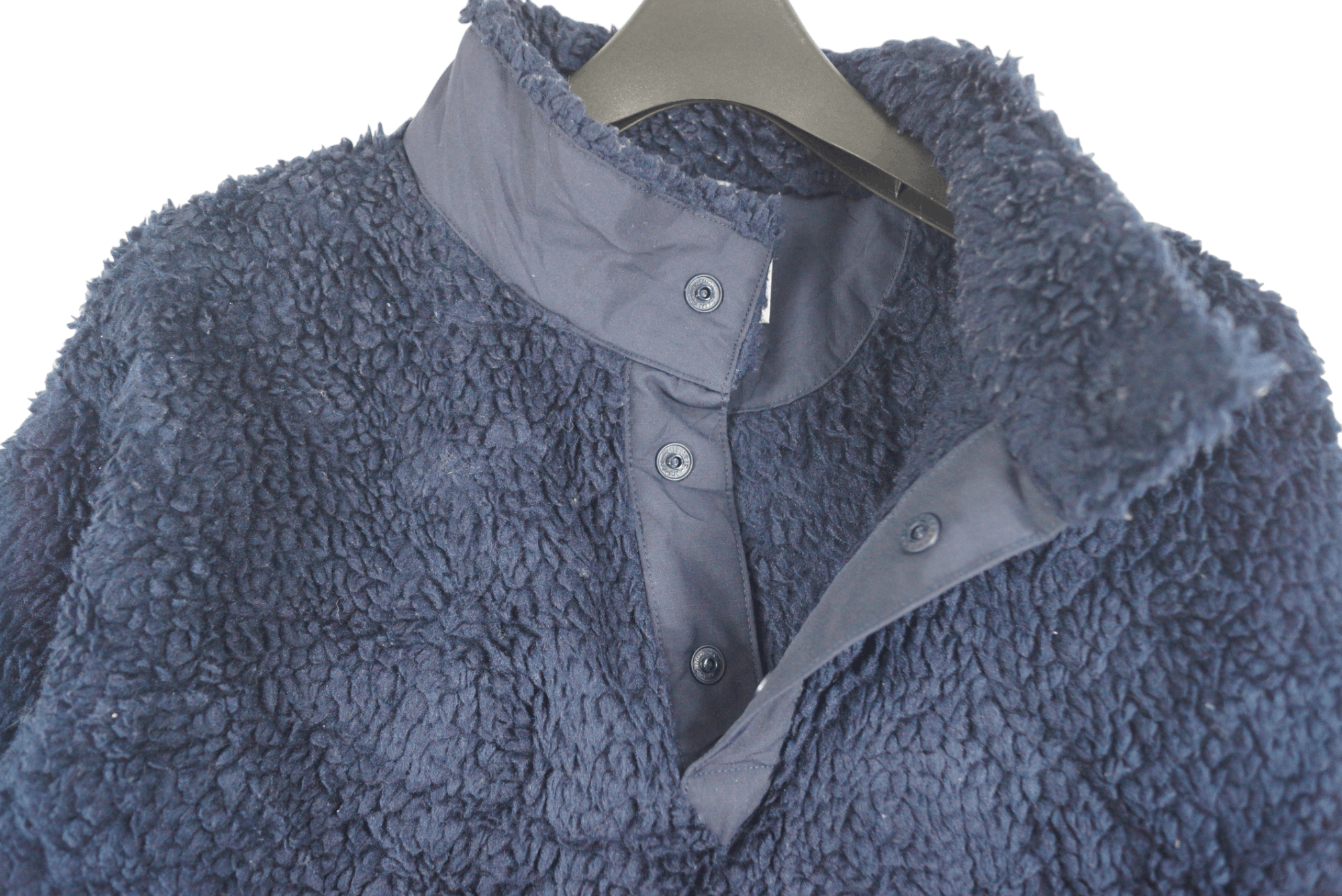 Uniqlo White Mountaineering Fleece Half Button Nice Design