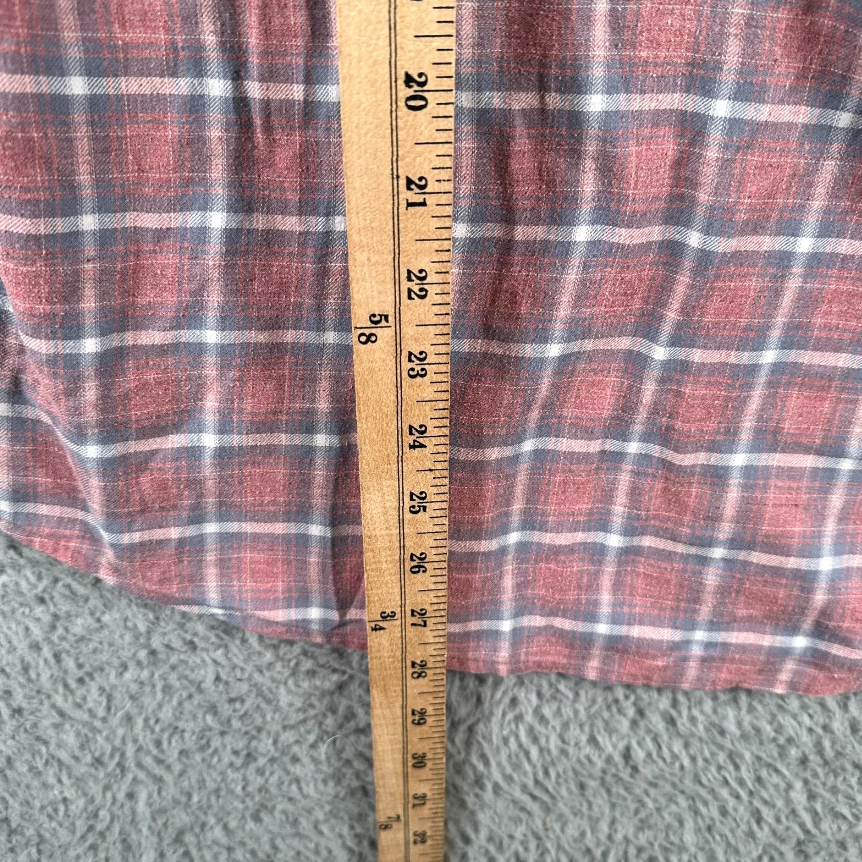 Faherty Faherty Shirt Men's Medium Plaid Flannel Button Down Long Sleeve Stretch Size US M / EU 48-50 / 2 - 7 Thumbnail