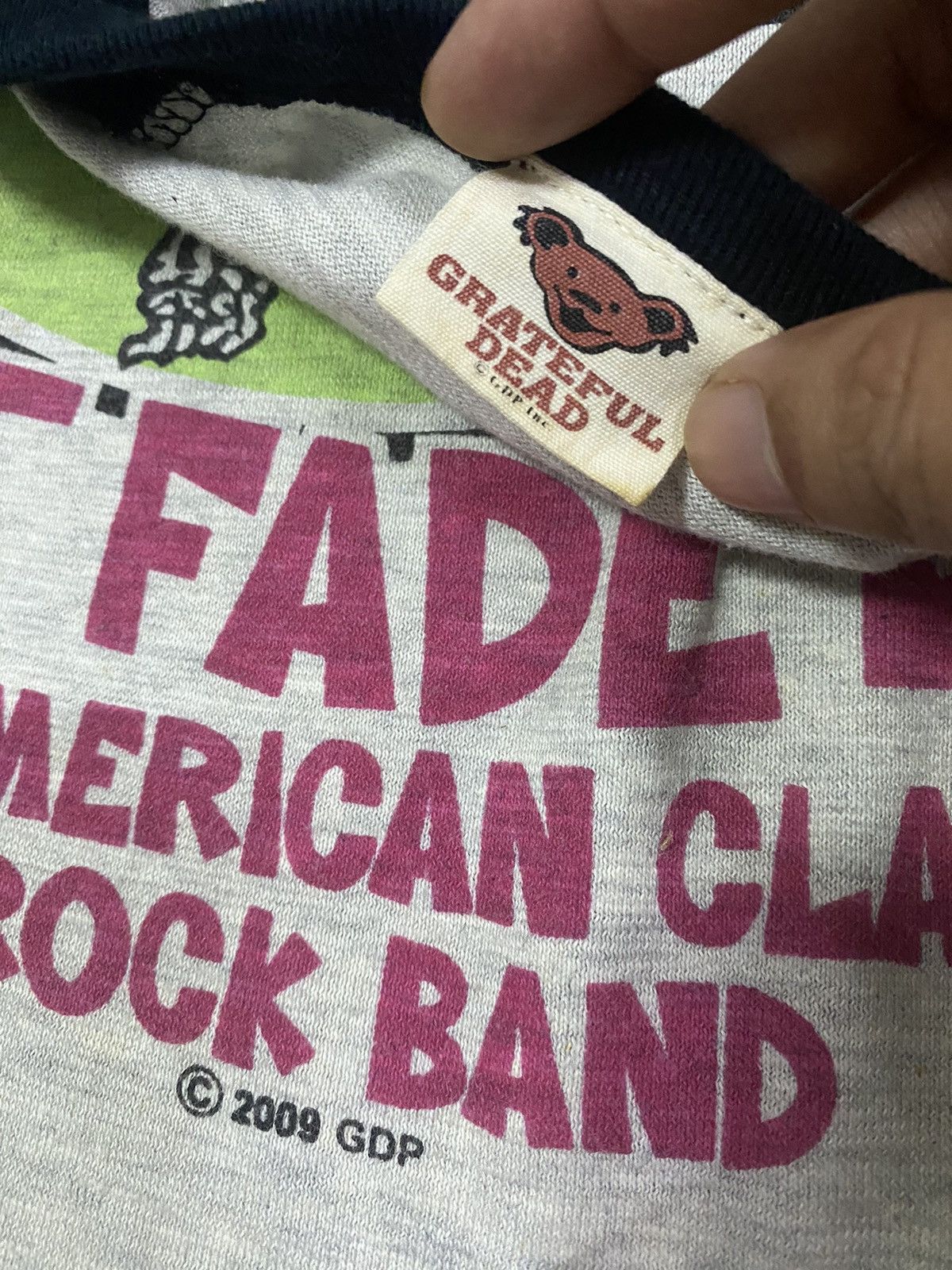 Grateful Dead Vintage 2009 Grateful Dead raglan tee Size US S / EU 44-46 / 1 - 6 Thumbnail
