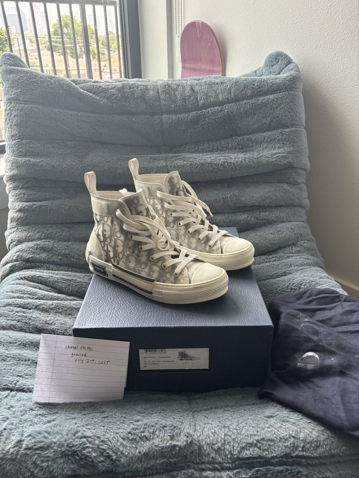 Dior Dior B23 Oblique Sneakers Size US 6 / IT 36 - 1 Thumbnail