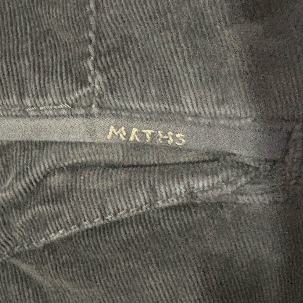 Other Myths Dark Brown Fine Wale Corduroy Straight Leg Pant Size US 38 / EU 54 - 6 Thumbnail