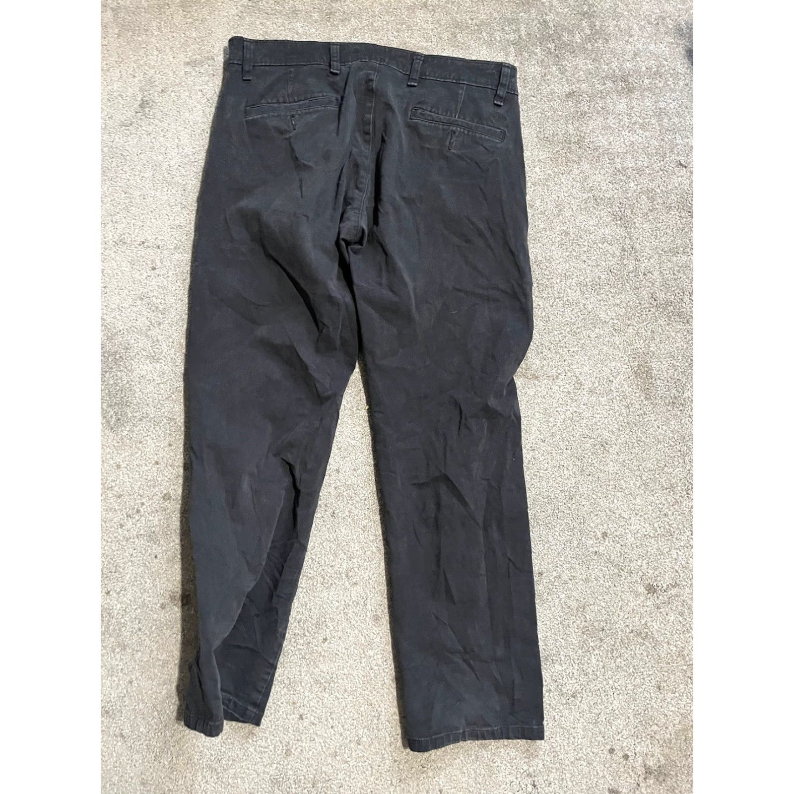 Dockers DOCKERS Mens Ultimate Chino Straight Fit Smart 360 Flex Pants Black 33x28 Size US 38 / EU 54 - 2 Thumbnail