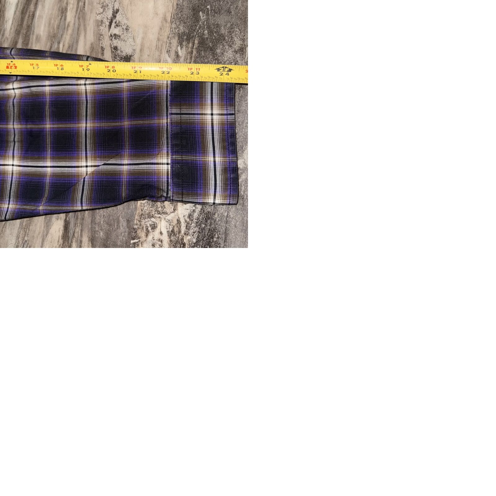Vintage Cinch Shirt Men’s M Purple Black Plaid Button-Up Long Sleeve Western Cowboy Size US M / EU 48-50 / 2 - 9 Thumbnail