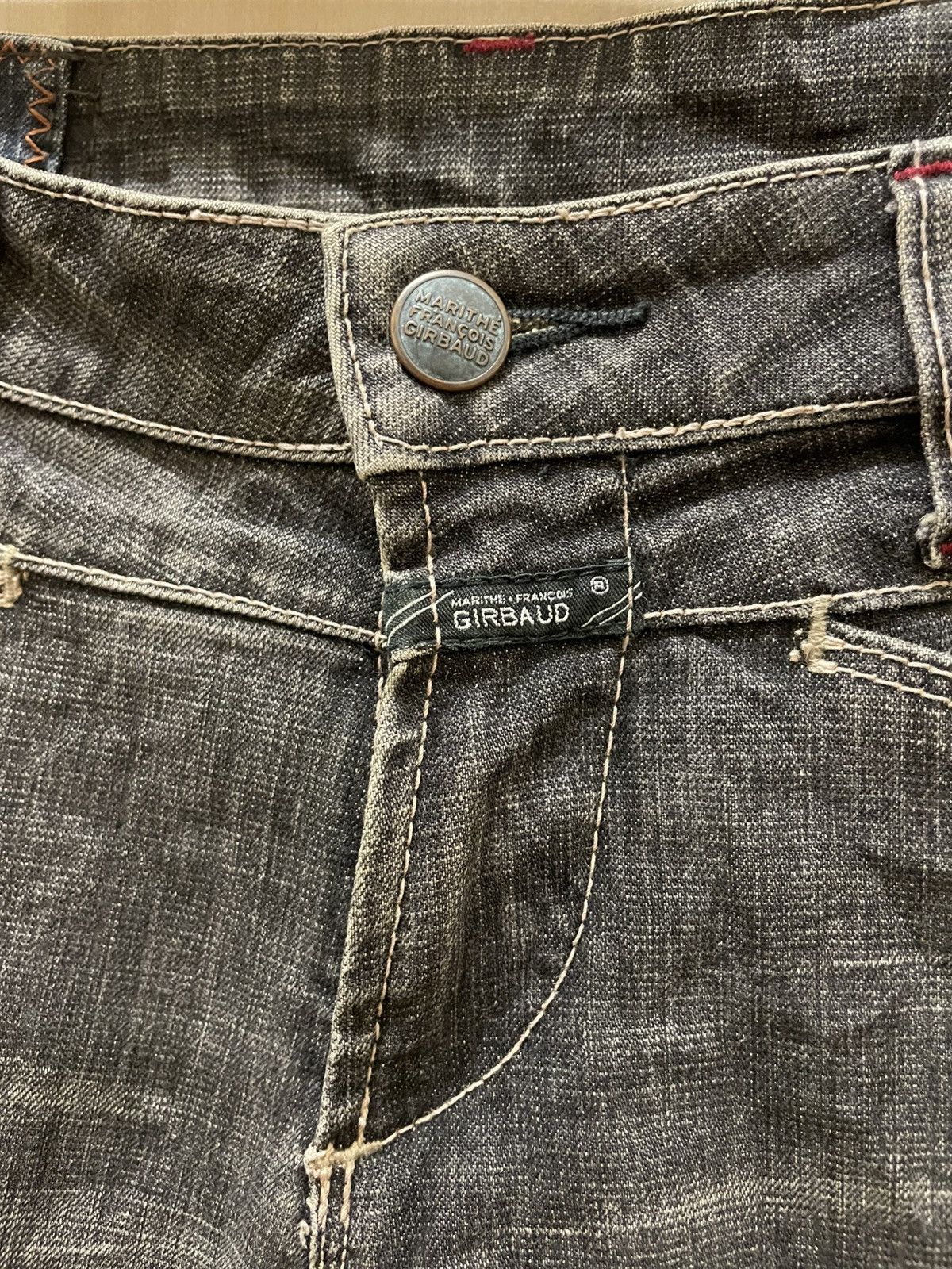 Marithe + Francois Girbaud MFG Marithe Francois Girbaud Flare Jeans Size US 29 - 4 Thumbnail